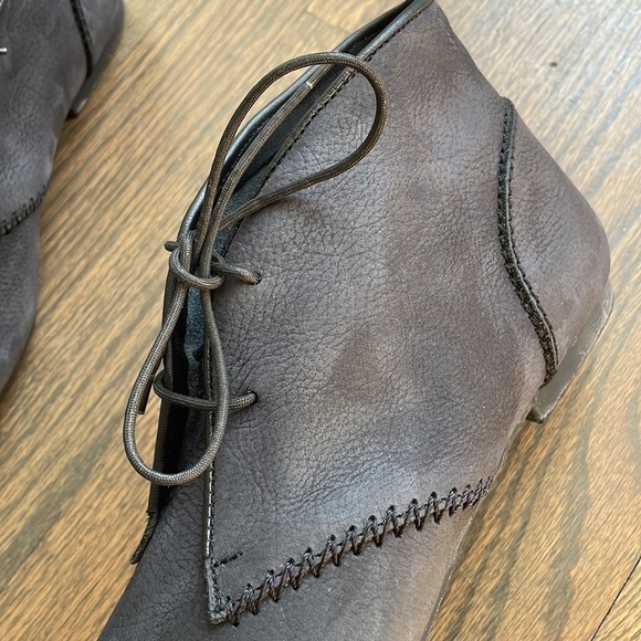 Soul of Africa Grayish Suede Leather Shoes Booties Women’s size 7 - Picture 6 of 11